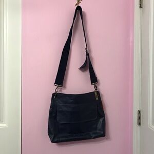 Parcel Navy Blue crossbody Bag
